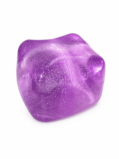 Gold Dust Crystal Ice Stress Toy Cube