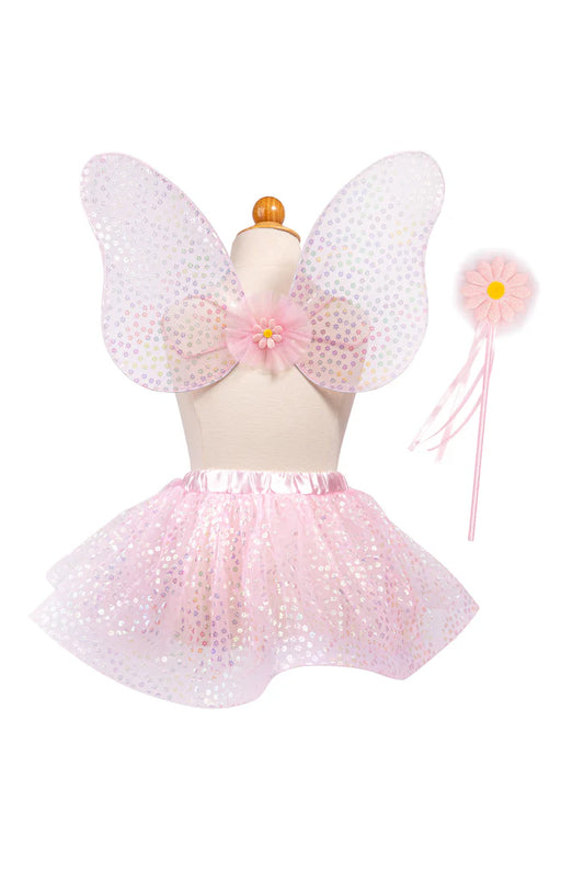 Crazy for Daisies Tutu, Wand, and Wing Set (Size 4-6)
