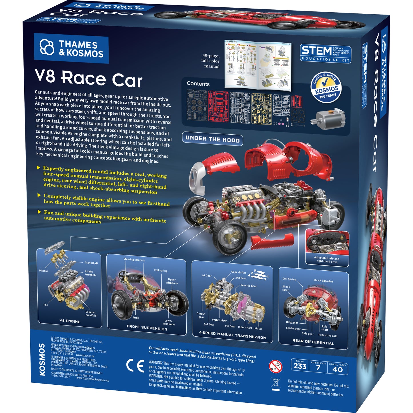 V8 Race Car