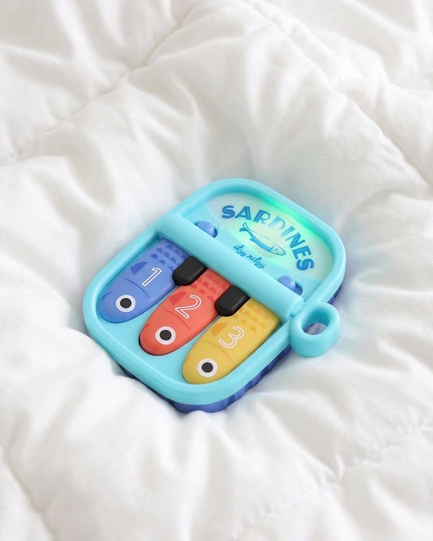 Bitzy Tunes™ Sardines - Light-up Interactive Piano Toy