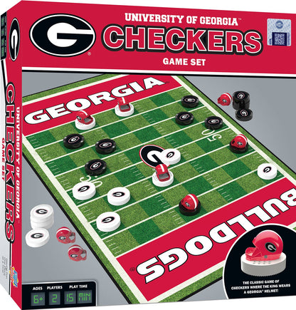 Georgia Bulldogs Checkers