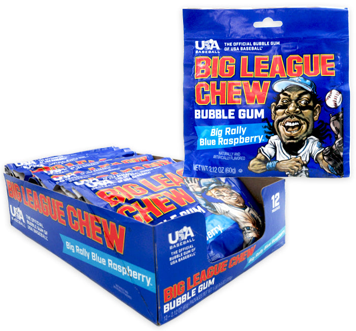 Big League Chew Blue Razz