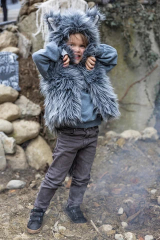 Big Bad Wolf Vest with Gloves (Size 3-4)