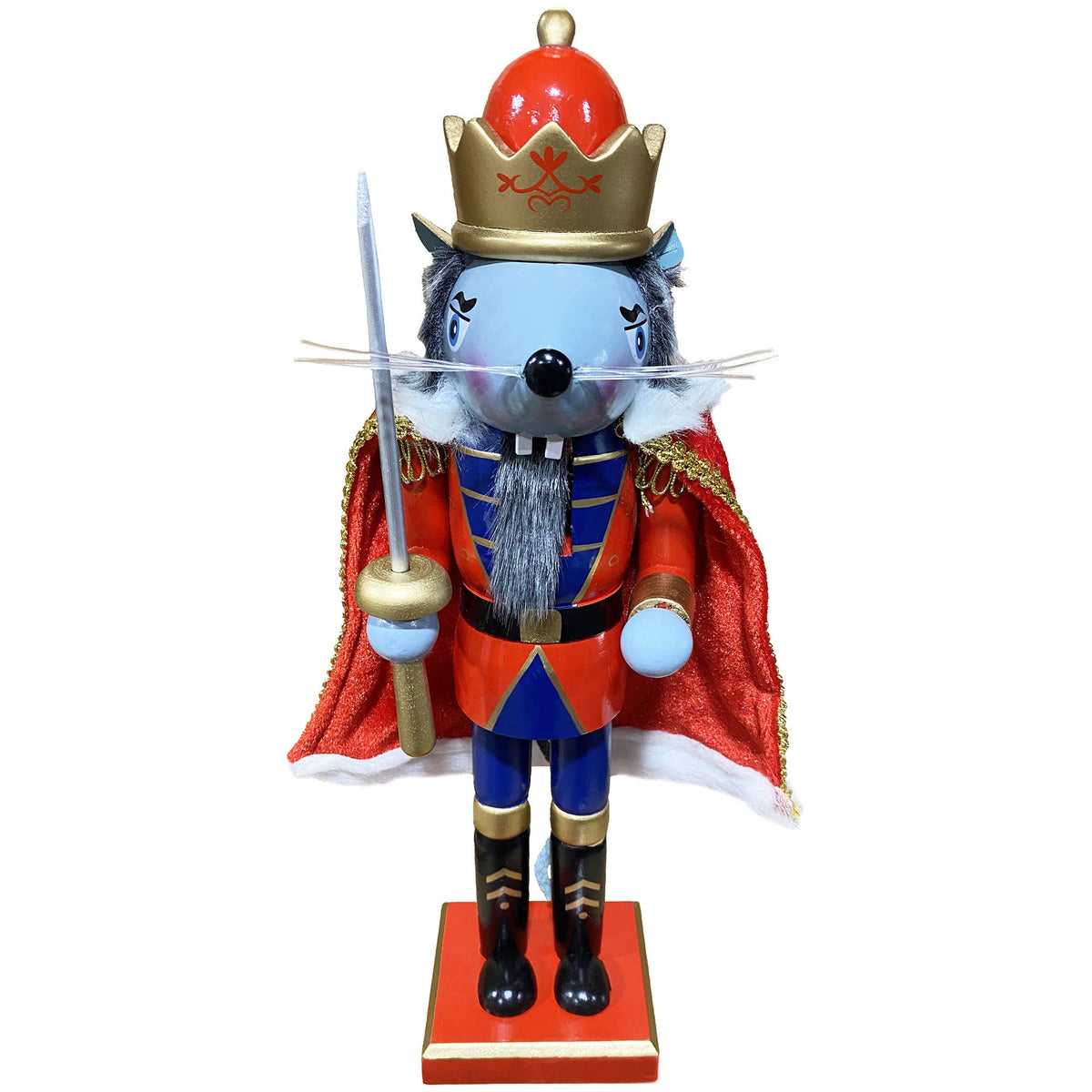 14" Mouse King Nutcracker