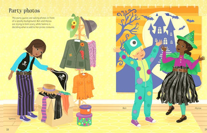 Sticker Dolly Dressing Halloween Party : Usborne