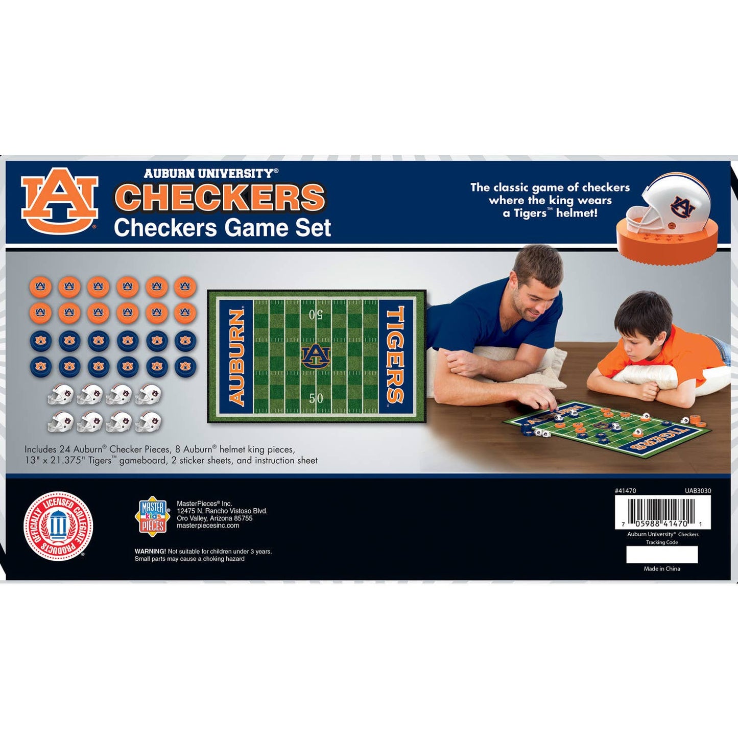 Auburn Tigers Checkers