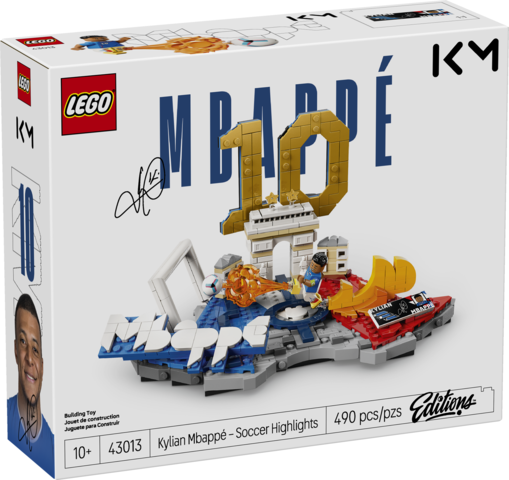 LEGO® Editions Kylian Mbappé – Soccer Highlights