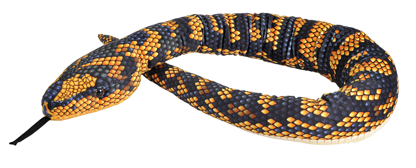 Snake Jungle Carpet Python Scales Stuffed Animal 54"