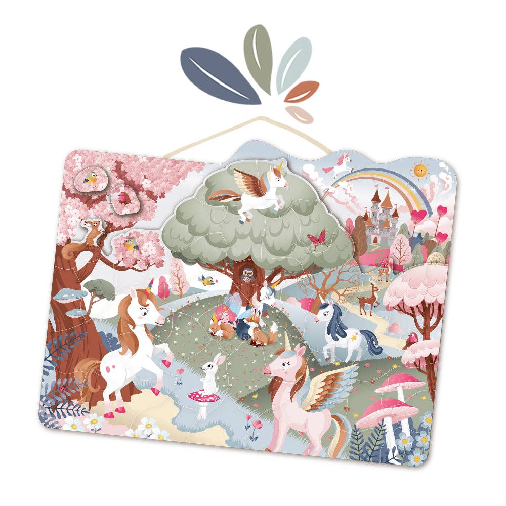 Unicorn Magnetic Puzzle 48-piece (Speedy Monkey)