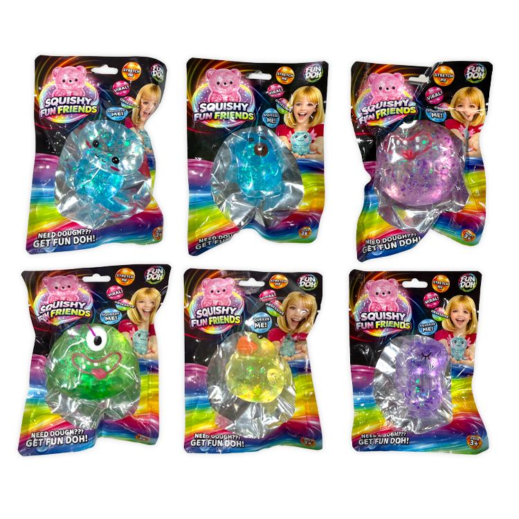Fun Doh Squishy Gummy Fun Friends