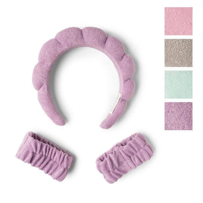 Lemon Lavender Washed Up Spa Headband & Wristbands