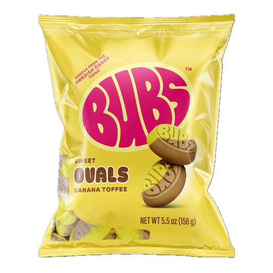 Bubs Sweet Ovals Banana Toffee