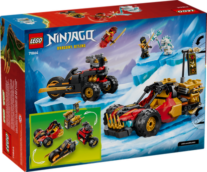 LEGO® NINJAGO® Kai and Cole's Combiner Vehicles