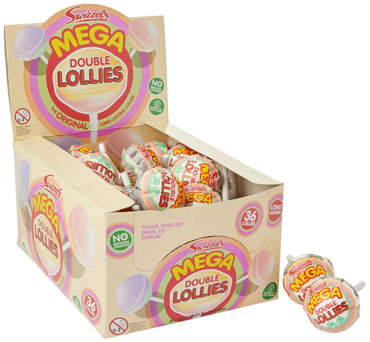 Swizzels UK Import Double Lollies Lollipops