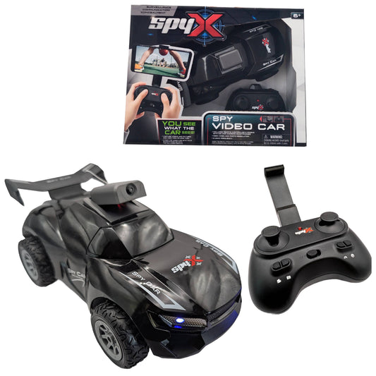 SpyX Spy Car RC Vehicle with Live Camera View + App Control
