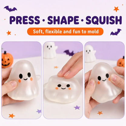 Moldable Halloween Ghost Squishy