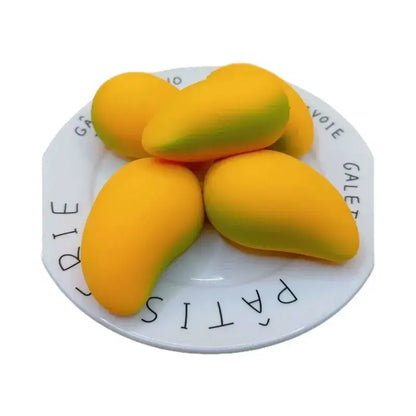 Realistic Mango Squishy Stress Relief Toy