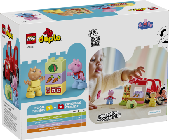 LEGO Duplo Peppa Pig: Tractor And Market