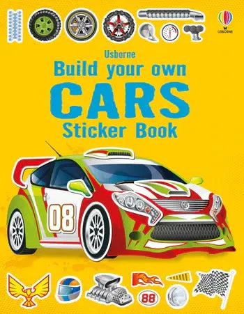 Build your own Cars Sticker Book : Usborne