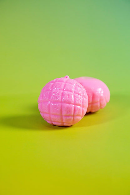 Mini Pink Pineapple Bun