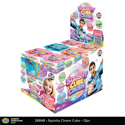 Fun Doh Squishy Charm Cube