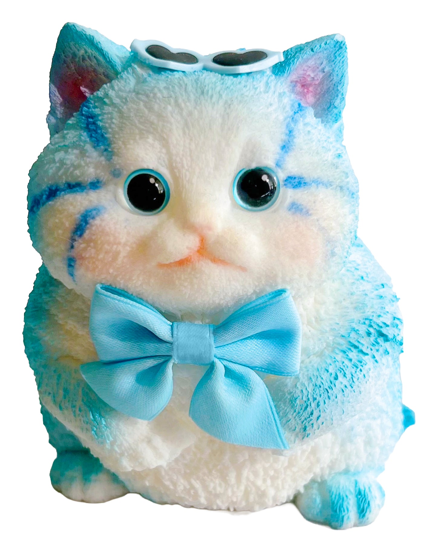 Mega Cool Kitty Blue Squishy