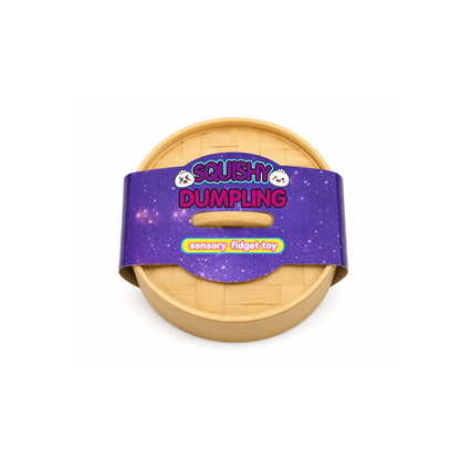 Mini Glitter Dumpling Squishy – Mystery Sensory Toy Display