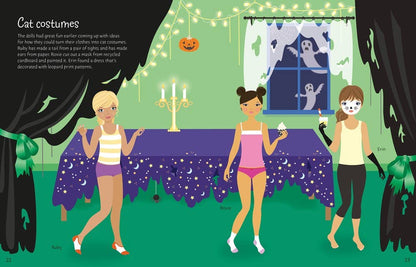 Sticker Dolly Dressing Halloween : Usborne