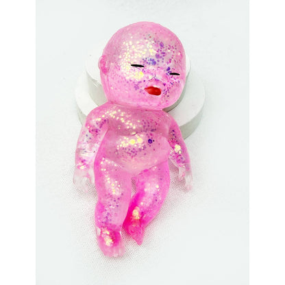 Sleeping Baby Glittered Maltose Squishy