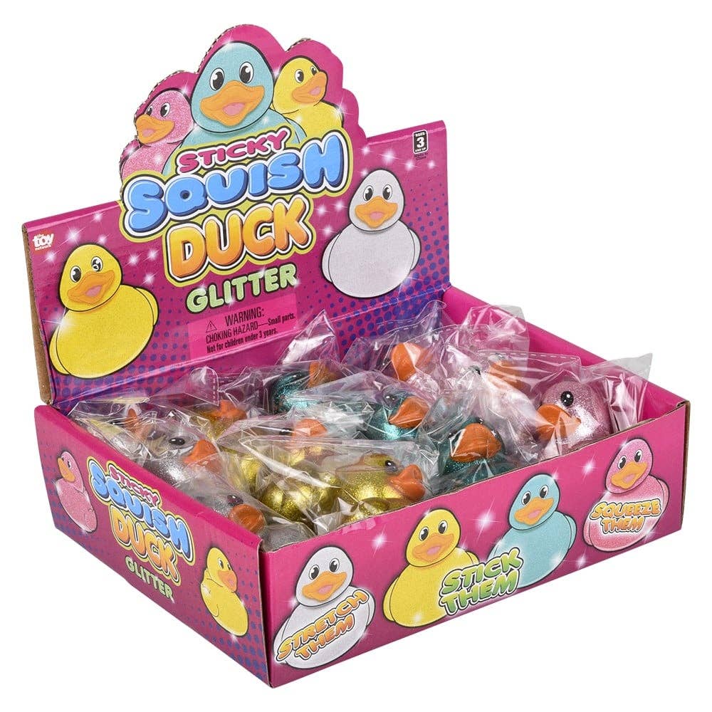 2.25" SQUISH AND STICKY DUCKY