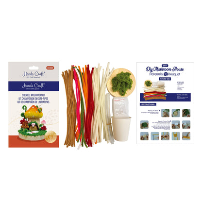 DIY Chenille Kit – Mushroom House