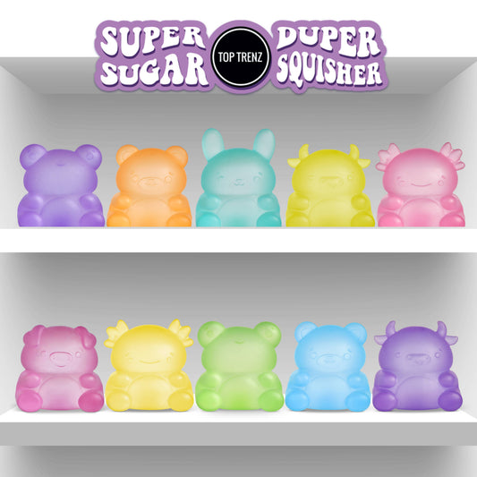 Frog Super Duper Gummie Sugar Squisher