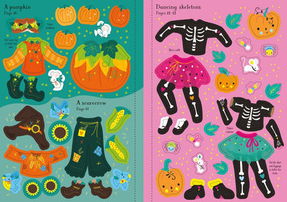 Little Sticker Dolly Dressing Halloween: Usborne