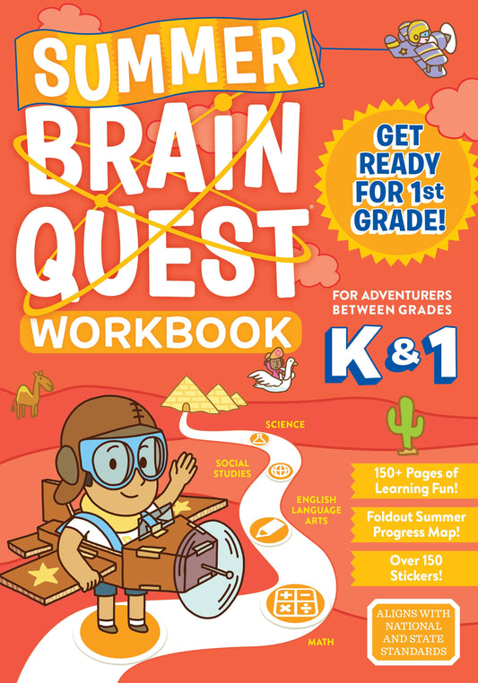 Summer Brain Quest: Between Grades K & 1
