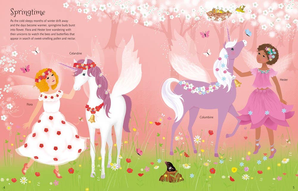Sticker Dolly Dressing Unicorns : Usborne
