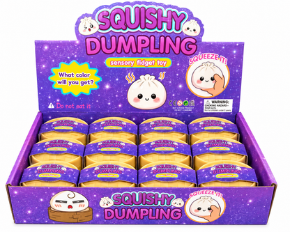 Squishy Dumpling Hard Squish Sensory Toy