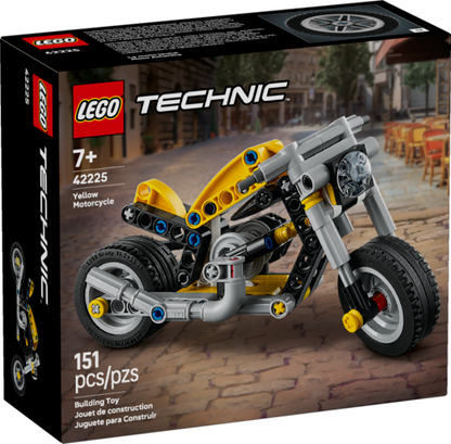LEGO Technic: Yellow Motorcycle