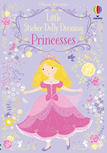 Princesses - Little Sticker Dolly Dressing