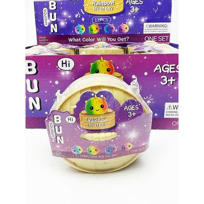 Mystery Rainbow Unicorn Dumpling Squishy with Steamer