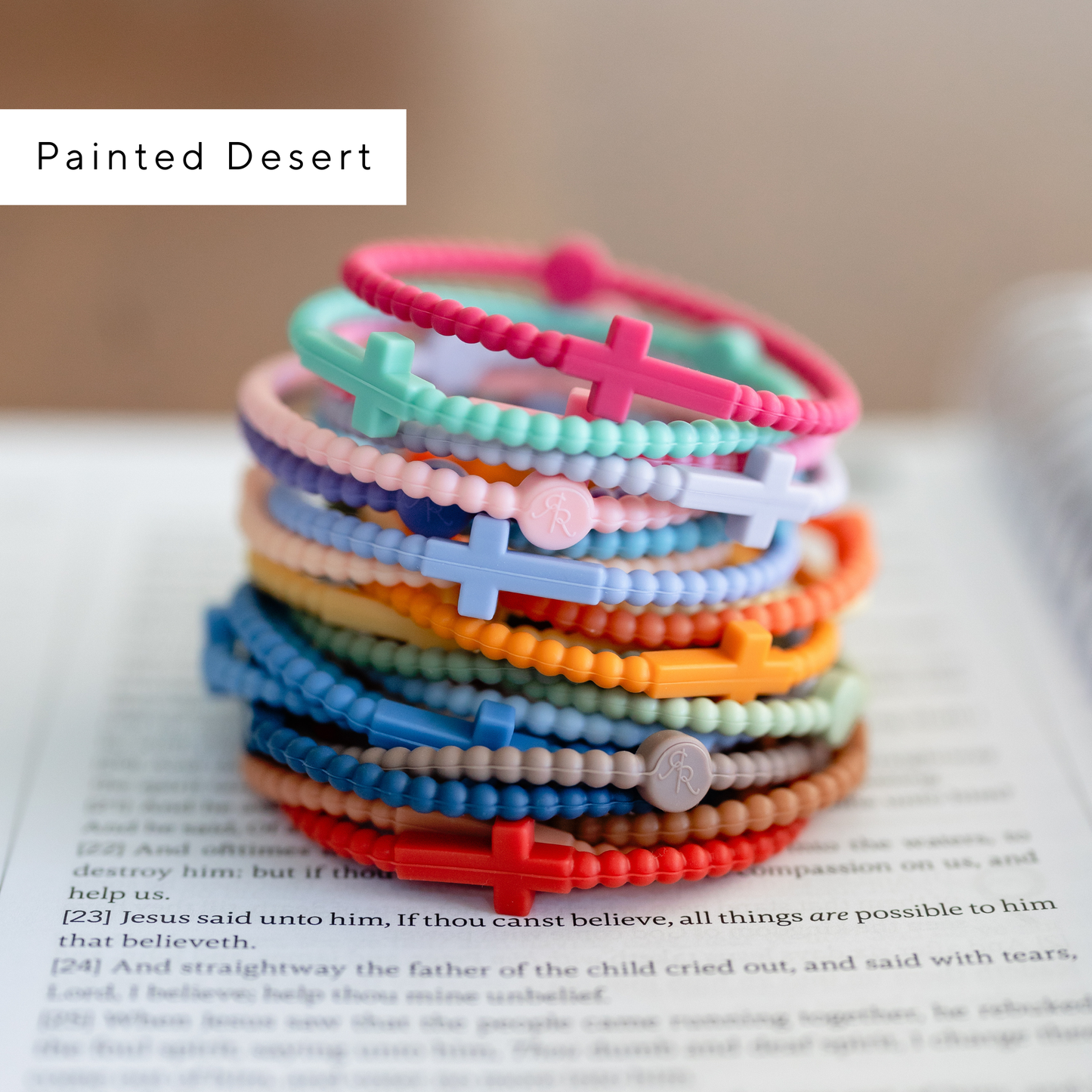 Single Jesus Loop Bracelet