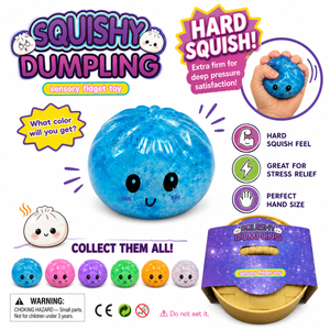 Squishy Dumpling Hard Squish Sensory Toy
