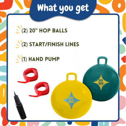 Hop Ball Race Set (set of 2)
