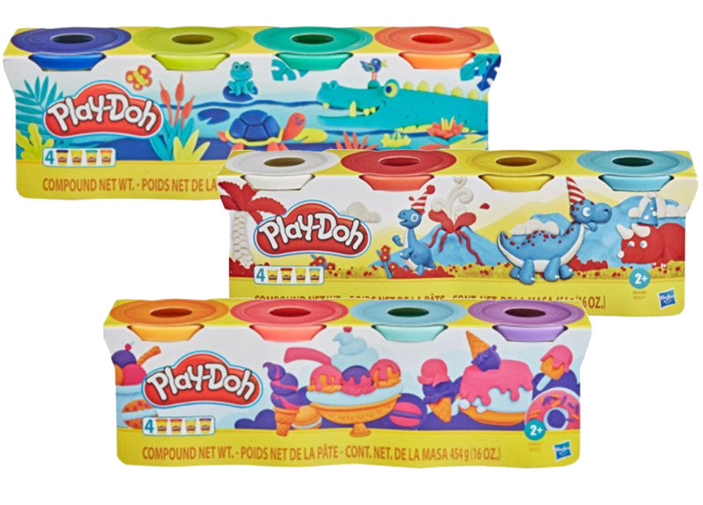 Play-Doh 4oz Classic Color 4pk Asst