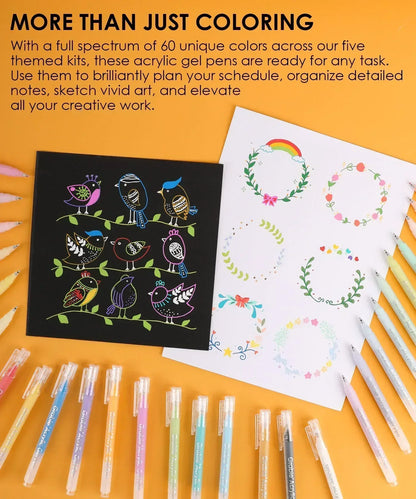 Bold and Bright Coloring Kit- Dessert Colors