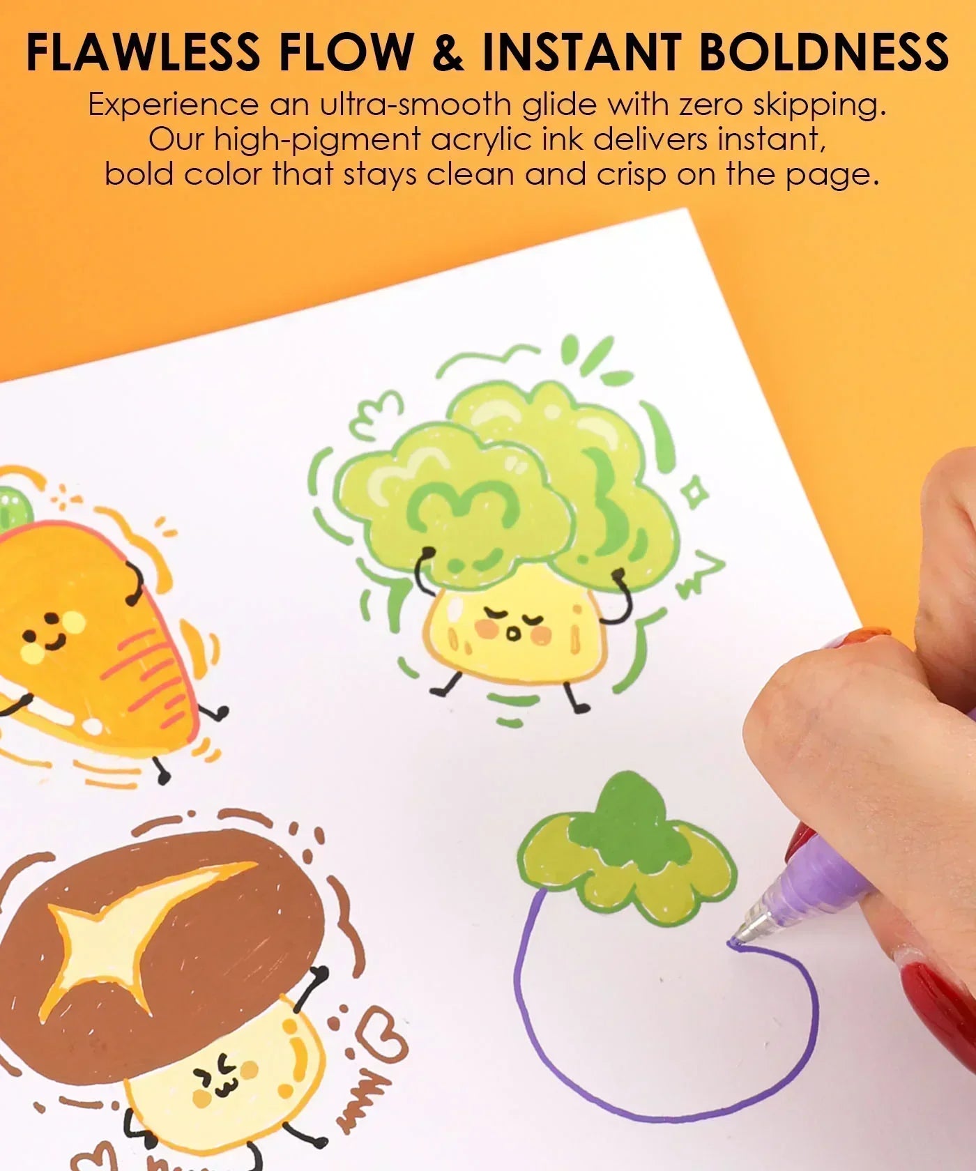 Bold and Bright Coloring Kit- Dessert Colors