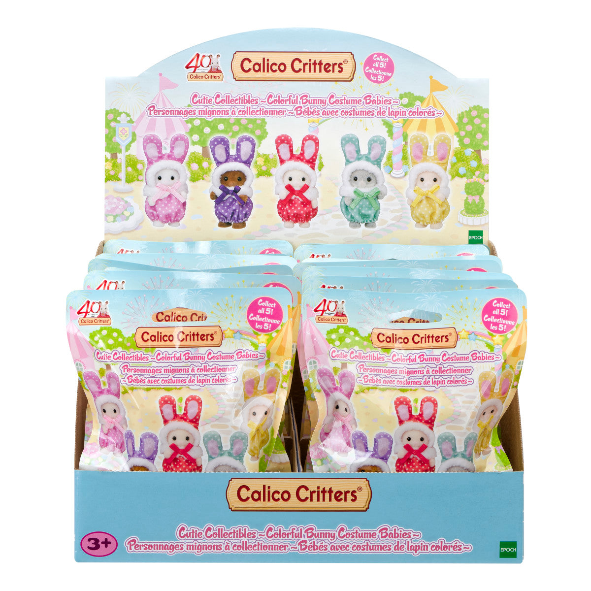 Calico Critters Colorful Bunny Costume Blindbag