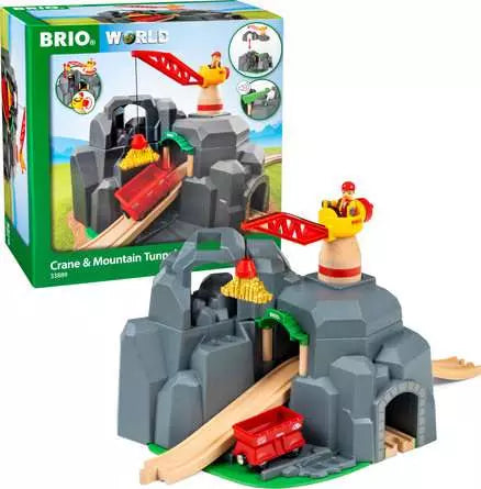 Brio Crane & Mountain Tunnel