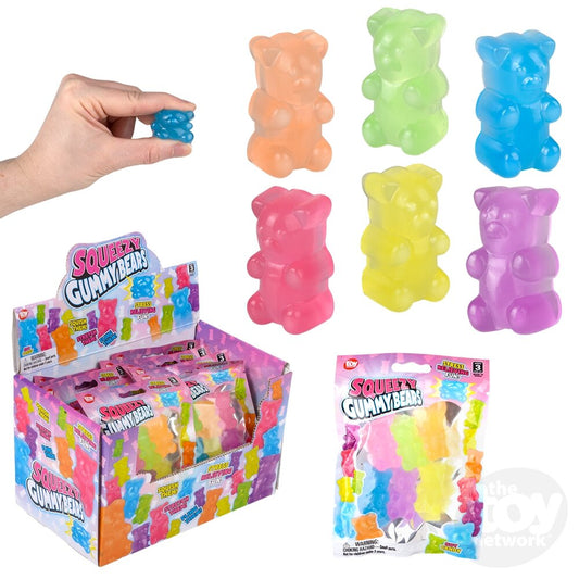 Squeezy Yummy Bears 1.5"