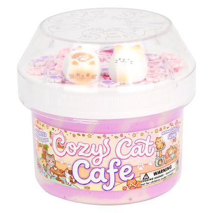 Cozy Cat Cafe Memory Dough Slime (Dopeslimes)
