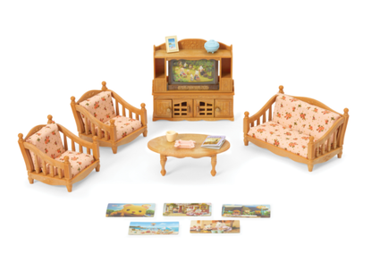Calico Critters Comfy Living Room Set